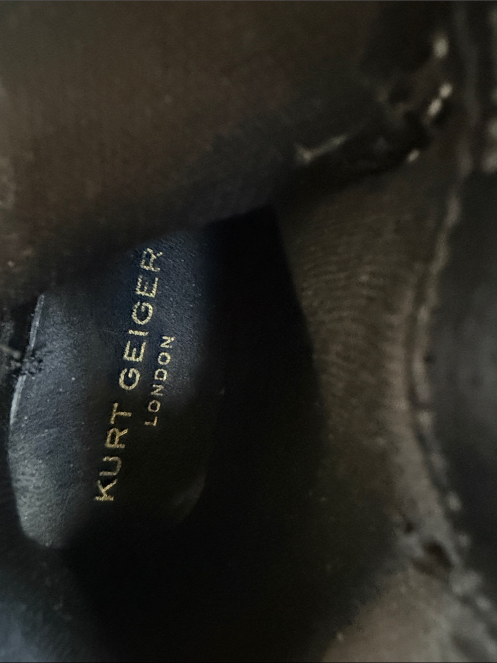 NWOT Kurt Geiger Kids Bax Leather Boots - Picture 7 of 8